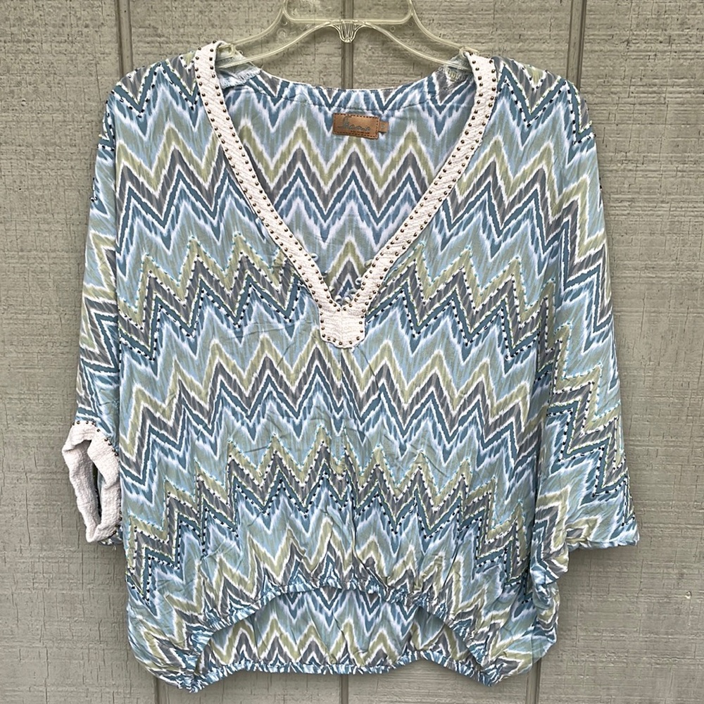 Skemo Beaded flutter Top